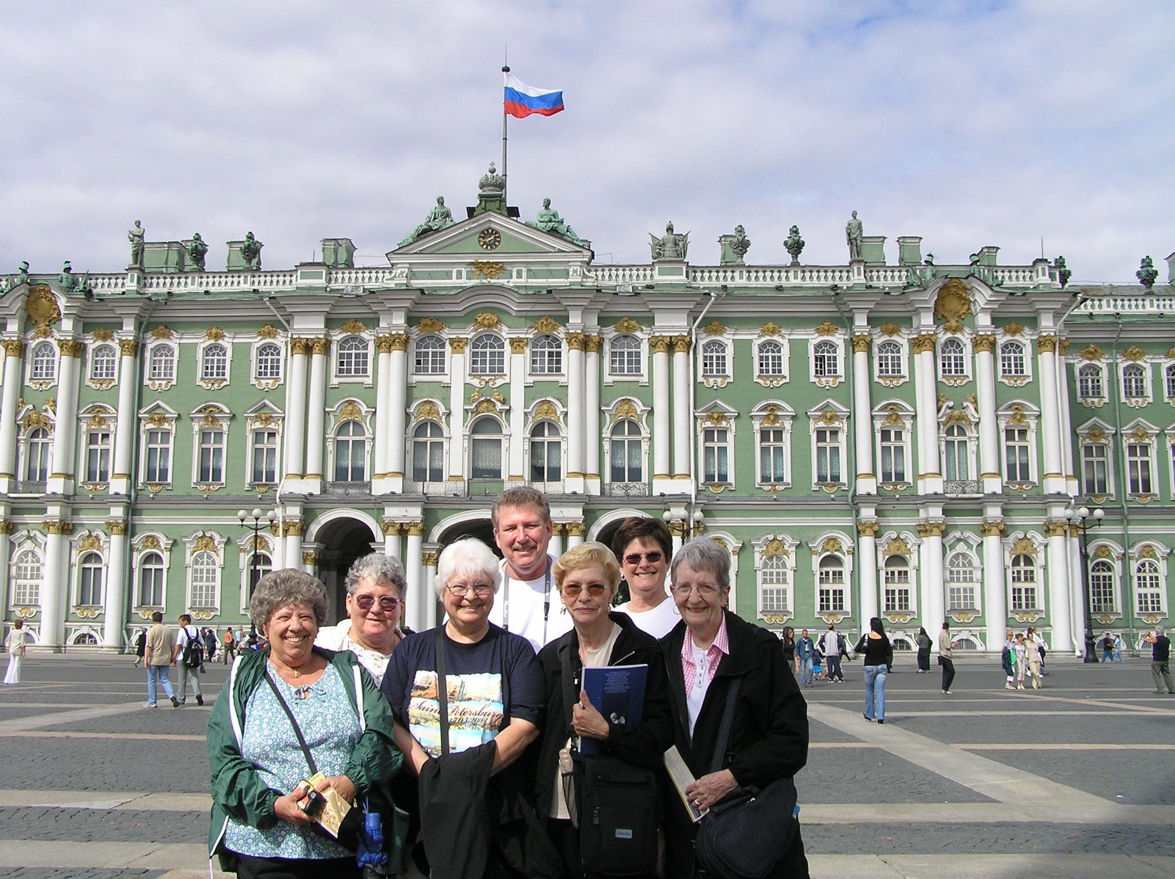 Our Seniors can be very adventurous! They went all the way to Russia!