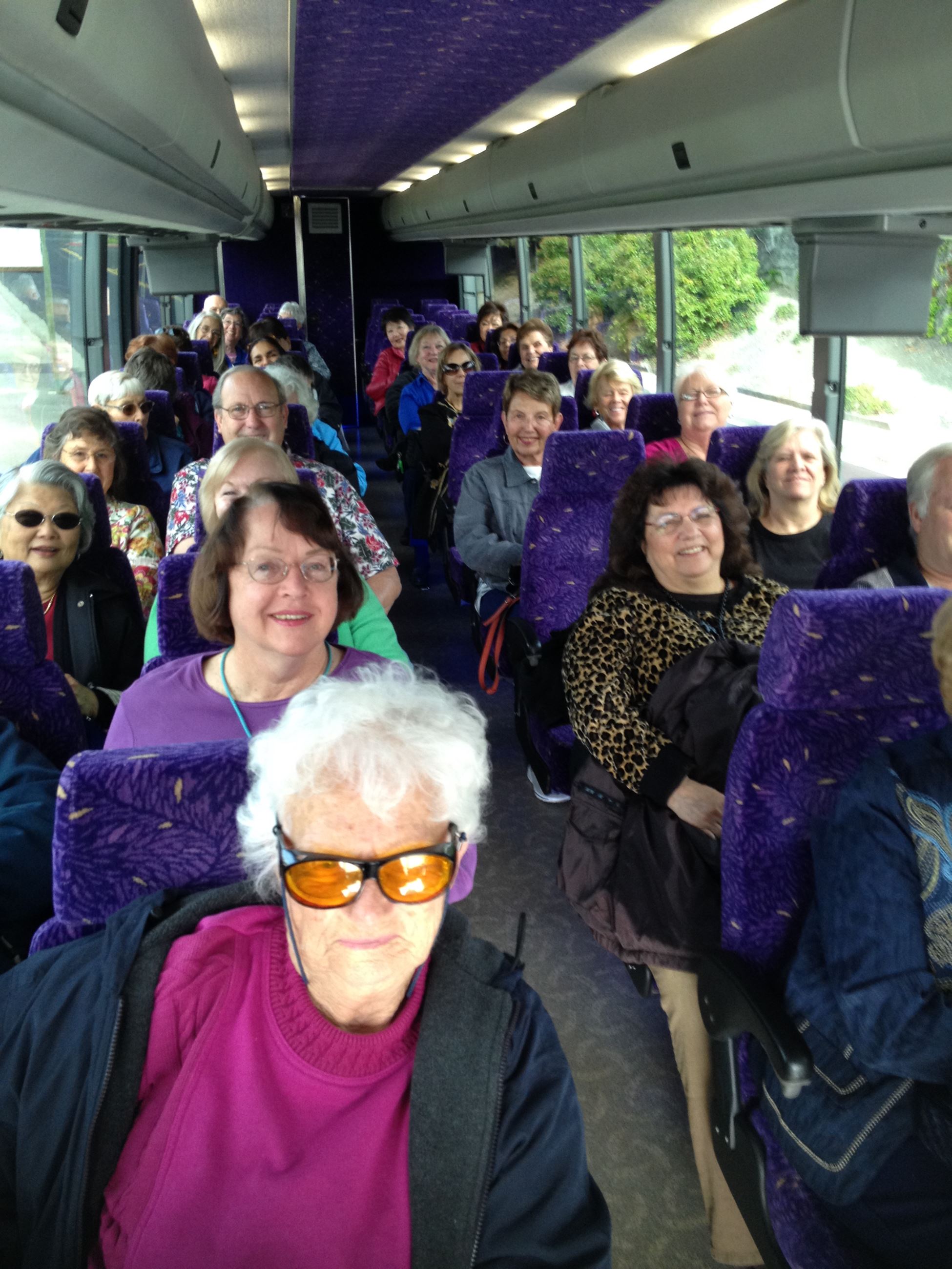 Our travelers are good passengers, good sports and always looking to have a good time!